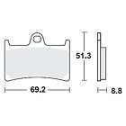 P1r786 For Yamaha Mt-09 2018-2019 Braking Brake Pad Set