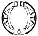 1983-current Fsb801 Ferodo Motorcycle Brake Shoes