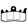 Gpfax630hh Ebc Brakes Sintered Road Brake Pads 840655092230