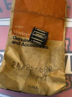 24225-68p Harley Davidson 22425-68p Aermacchi Rapido Tx125 Sx125 Nos Piston Pin Needle Bearing