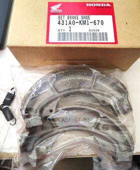 431a0-km1-670 Honda Brake Shoe Set Ch250 A 1985-1986 Ac Nos