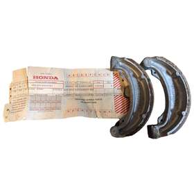 45120-240-010 Honda Rear Brake Shoes 2 For Vintage Nos Cb Cl Sl Models 45120-240-010 Honda Rear Brake Shoes 2 For Vintage Nos Cb Cl Sl Models
