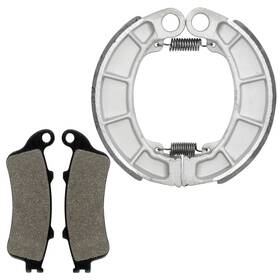 Fl5168bs144hy Infinity.finds Front Brake Pads And Rear Shoes For Honda Vt600cd Shadow 600 Vlx Deluxe 2004-2007