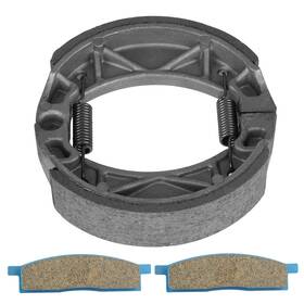 Iseyec Dppbsk13nc Front And Rear Brake Shoes Pads For Yamaha Ttr125 Tt-r 125 Lwm/l/le 19 Inch /16