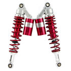 Mpjz-qr-2b-340-us-258 Motosale Red Motorcycle Pair Air Shocks Absorber Eye 699947023847