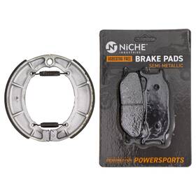Mk1002690 Niche Brake Pad With Shoe Set For Yamaha V Star 650 Virago Front Rear Semi-metallic Mk1002690 Niche Brake Pad With Shoe Set For Yamaha V Star 650 Virago Front Rear Semi-metallic