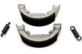 176.1241 Polini 80mm X 18mm Brake Shoes Open End With Springs