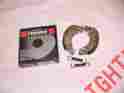 Pw80bw50 Fsb738 4542117 Ferodo Brake Shoes W Spring Yamaha Dt50 Tw200 Yf60 Yfm80 Rx100 Sr185 Cv80