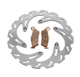 701296 Race-driven Front Brake Rotor Discs And Pads Fit Gasgas Ex 300 2021 2022 2023 Riptide