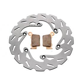 807199 Race-driven Brake Rotor Disc And Pads Fits Ktm 250 Exc-f 2017 - 2019 Rear Riptide 807199 Race-driven Brake Rotor Disc And Pads Fits Ktm 250 Exc-f 2017 - 2019 Rear Riptide