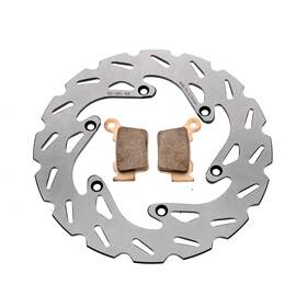807220 Race-driven Rear Riptide Brake Rotor And Pads Fit Ktm 250 Xc-f 2006 - 2023 By Racedriven 807220 Race-driven Rear Riptide Brake Rotor And Pads Fit Ktm 250 Xc-f 2006 - 2023 By Racedriven