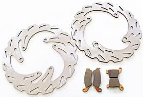 A-15966 Race-driven 2004-2009 2012-2013 Honda Crf250x Front And Rear Riptide Brake Rotor Pads A-15966 Race-driven 2004-2009 2012-2013 Honda Crf250x Front And Rear Riptide Brake Rotor Pads