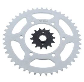 A-42741 Race-driven Front And Rear Sprockets 14/47 Kawasaki Ninja 250r Ex250r 1993-1997 By