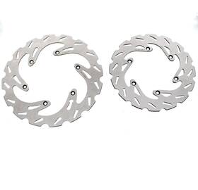 A-53540 Race-driven Brake Rotors For Ktm 400 Exc 2000 - 2003 Front And Rear Riptide Discs