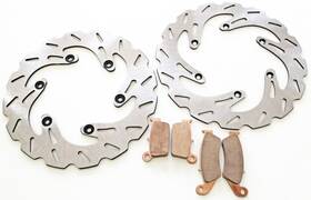 A-82305 Race-driven Brake Rotor And Pads Fits Yamaha Wr450f 2011 - 2013 Front Rear Riptide A-82305 Race-driven Brake Rotor And Pads Fits Yamaha Wr450f 2011 - 2013 Front Rear Riptide
