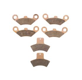 F-63421 Race-driven Polaris Scrambler 400 4x4 Severe Duty Brake Pads Front And Rear Brakes 1998-2000 F-63421 Race-driven Polaris Scrambler 400 4x4 Severe Duty Brake Pads Front And Rear Brakes 1998-2000