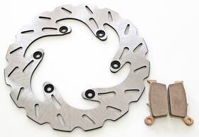 P-11927 Race-driven Brake Rotor And Pads For Yamaha Yz250 Yz250f Yz426f 2002 Rear Riptide Disc