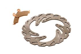 P-15993 Race-driven 2004-2009 Honda Crf250x - Front Riptide Brake Rotor And Pads