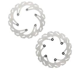 P-85243 Race-driven 2000 Yamaha Yz426f - Front And Rear Riptide Stainless Steel Brake Rotor Discs