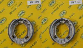 Sk100ws Sok Front&rear Brake Shoes Springs Fit Honda Crf 50 2004-2023 Crf50f Crf50 Sk100ws Sok Front&rear Brake Shoes Springs Fit Honda Crf 50 2004-2023 Crf50f Crf50