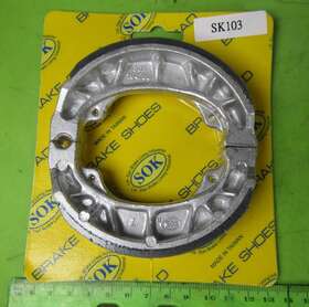 Sk-103 Sok Sk103 Honda C70 Ct70 Cub C100 Ca100 C105t C102 Nos Brake Shoes P/n
