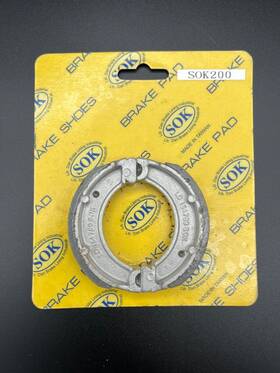 Sok-200 Sok Sk200 Front Brake Shoes Yamaha Quart Mj 50 Towny 1979-1993 Qt50 Mj50
