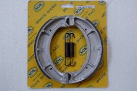 Sk205ws Sok Rear Brake Shoes Springs Fit Yamaha Dt 250 360 1974 Dt250 Dt360