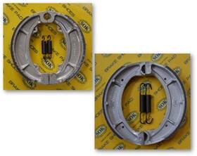 Sk209ws Sok Front&rear Brake Shoes Springs Fit Yamaha Dt 250 360 1974 Dt250 Dt360