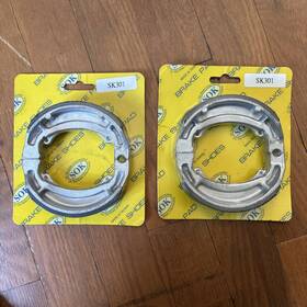 Sok Sk301-sk301 Front&rear Brake Shoes Fit Kawasaki Klx 125 2003-2006 Klx125