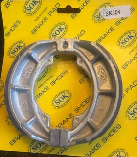 Sk304ws Sok Front Or Rear Brake Shoes Springs Fit Suzuki Ts 185 Sierra 1974-1981 Ts185