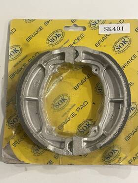 Sk401 Sok Front Brake Shoes Fit Kawasaki Kx 250 400 420 1975-1981 Kx250 Kx400 Kx420