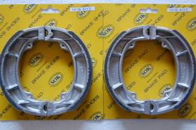 Sk402-sk402 Sok Front&rear Brake Shoes Fit Suzuki Tm 400 1971-1975 Tm400