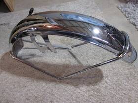 53100-34002 Suzuki Chrome Front Fender Mudguard 1972 Gt750 Gt750j Excellent Condition 4ls