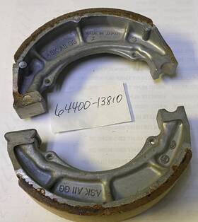 64400-13810 Suzuki Oem Brake Shoe Set Ts50 Rm100 Rm125 Ts Rm Off-road Motorcycle