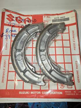 64400-38830 Suzuki Kingquad Eiger Lt-f Lt-a 400 Brake Shoe Set Oem Genuine