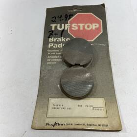 Tsdf-619 Tufstop Pro Man Motorcycle Brake Pad Set