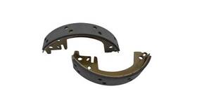 41801-58a V-twin 23-0501 Rear Hydraulic Brake Shoe Set For Harley Fl 1958-62 Panhead #41801-58a