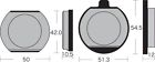 Vd-414 Vesrah Brake Pad Kaw Vd-414 Vesrah Brake Pad Kaw