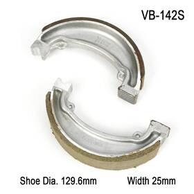 Vesrah 8295-v301168-atv Standard Brake Shoes For 2003-2004 Bombardier Quest 50 Atv Rear