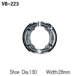 Stbr-ve204352-52 Vesrah Brake Shoes Rear Yamaha Yz125 1976-1983