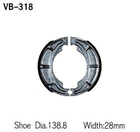 Orve-ah478081-es Vesrah Brake Shoes Front Suzuki Sp250 1982-1983
