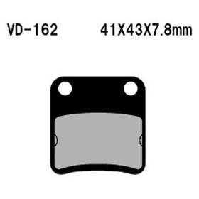 Vesrah Vd-162/2 Organic Semi-metallic Brake Pads