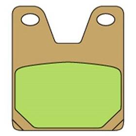 Vd-264jl Vesrah For Yamaha Yzf R1 1998-2001 Rear Sintered Metal Brake Pads
