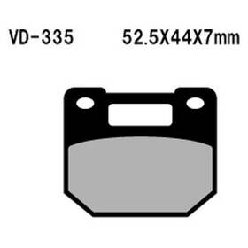 Vesrah Vd-335 Front Organic Semi-metallic Brake Pads