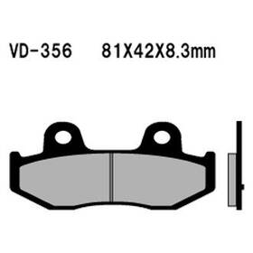 Vesrah Vd-356 Organic Semi-metallic Brake Pads