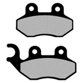 Vesrah Vd-9012 For E-ton Beamer 2009 Rear Organic Semi-metallic Brake Pads