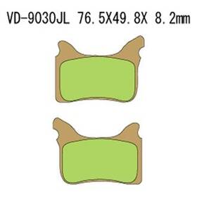 Vd-9030jl Vesrah For Aprilia Sxv450 2006-2012 Front Sintered Metal Brake Pads