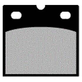 Vesrah Vd-907 For Bmw K1200gt 2003-2006 Rear Organic Semi-metallic Brake Pads