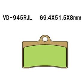 Vesrah Vd-945rjl Racing Brake Pads