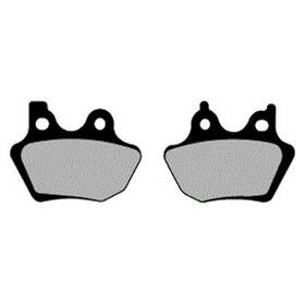 Vd-971 Vesrah For Harley-davidson Dyna 99-06 Rear Organic Semi-metallic Brake Pads